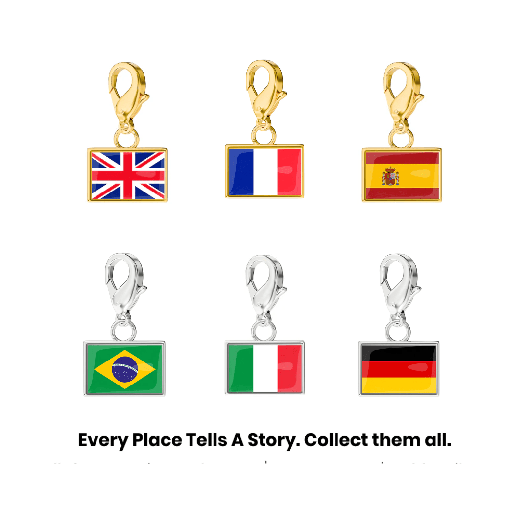 Flag Charms Set